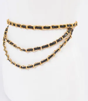Luxurious chain belt