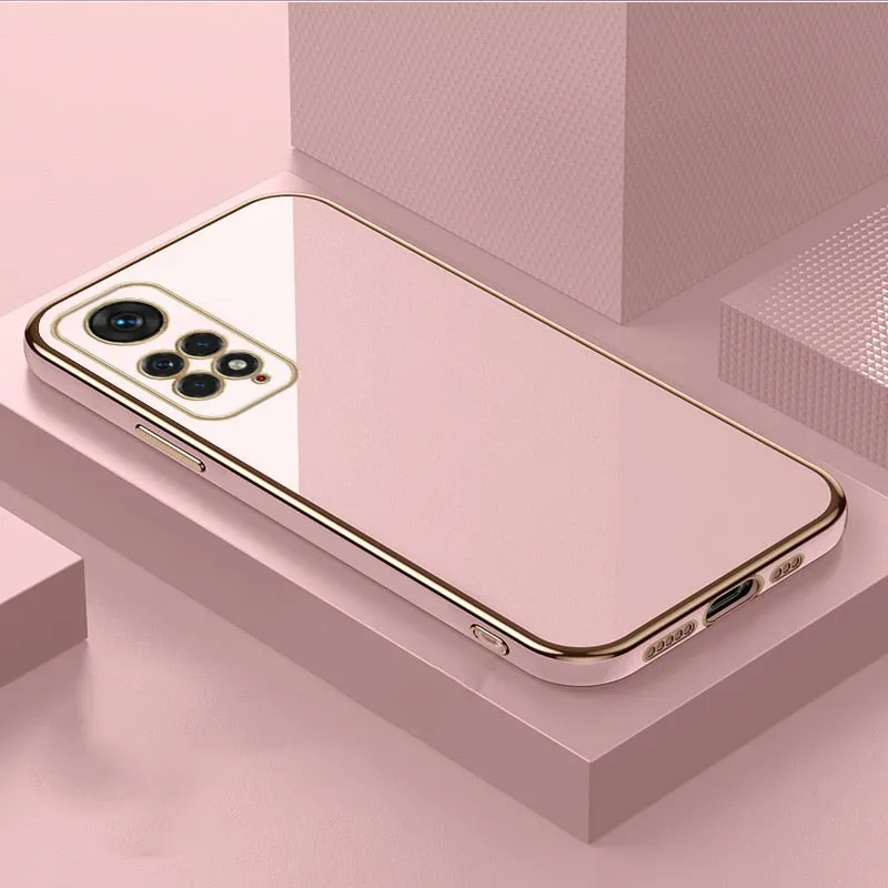 Luxurious Glossy Plated Phone Case For Redmi Note