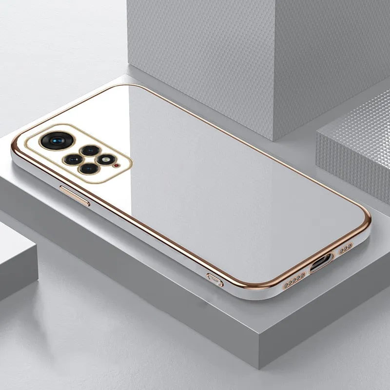 Luxurious Glossy Plated Phone Case For Redmi Note