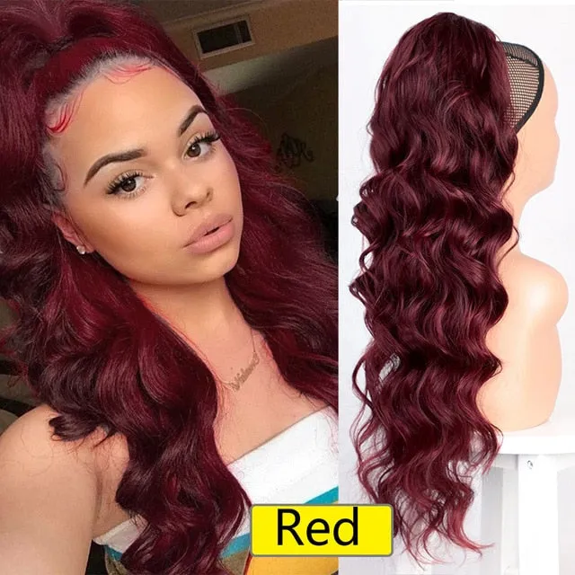 Luxurious Long Drawstring Ponytail 26 inches (Synthetic)