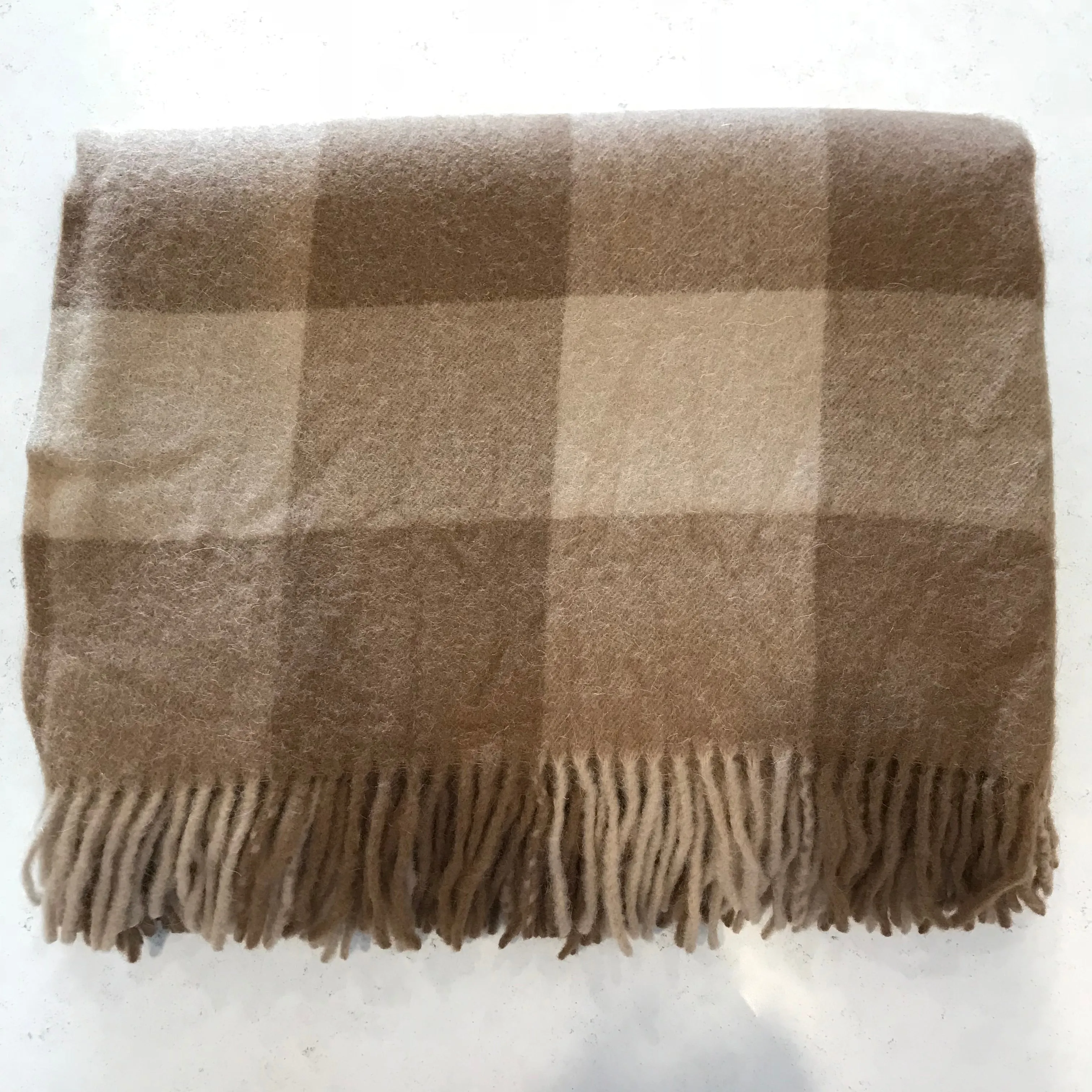 Luxurious Mongolian Camel hair Throw