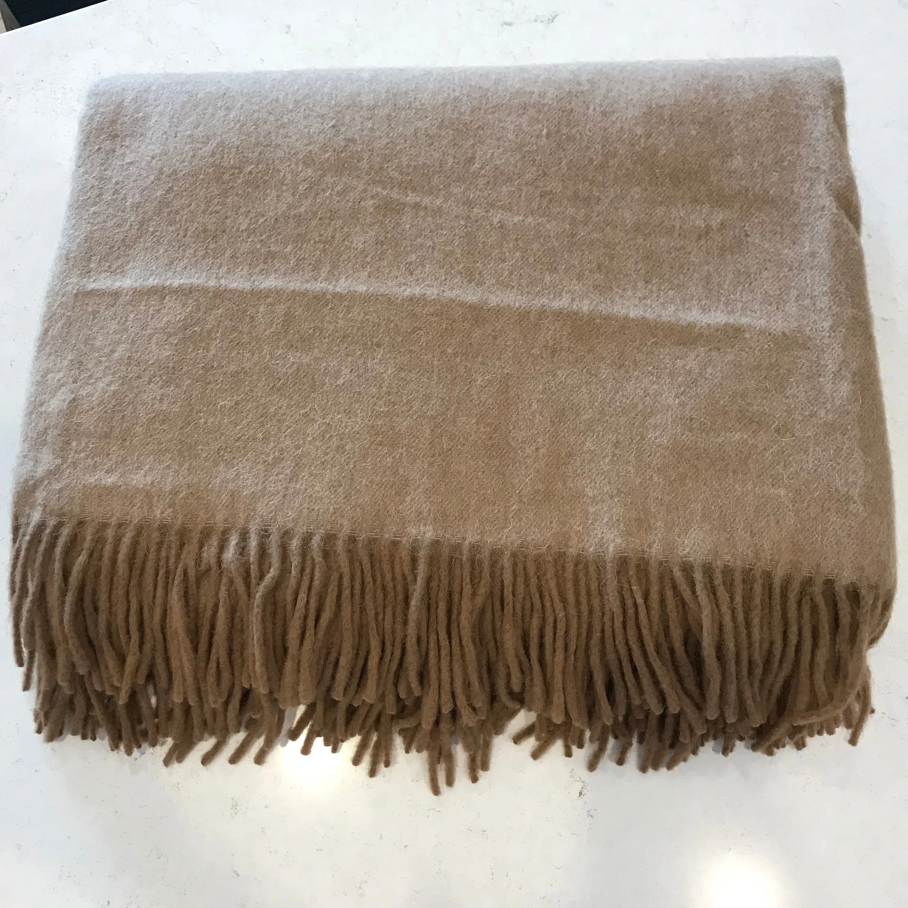 Luxurious Mongolian Camel hair Throw