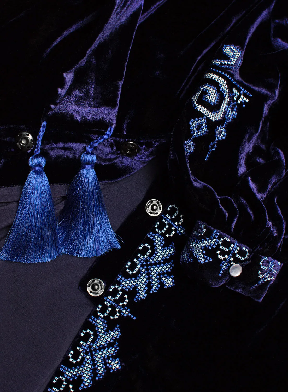 Luxurious velvet Kaftan