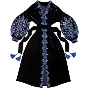 Luxurious velvet Kaftan