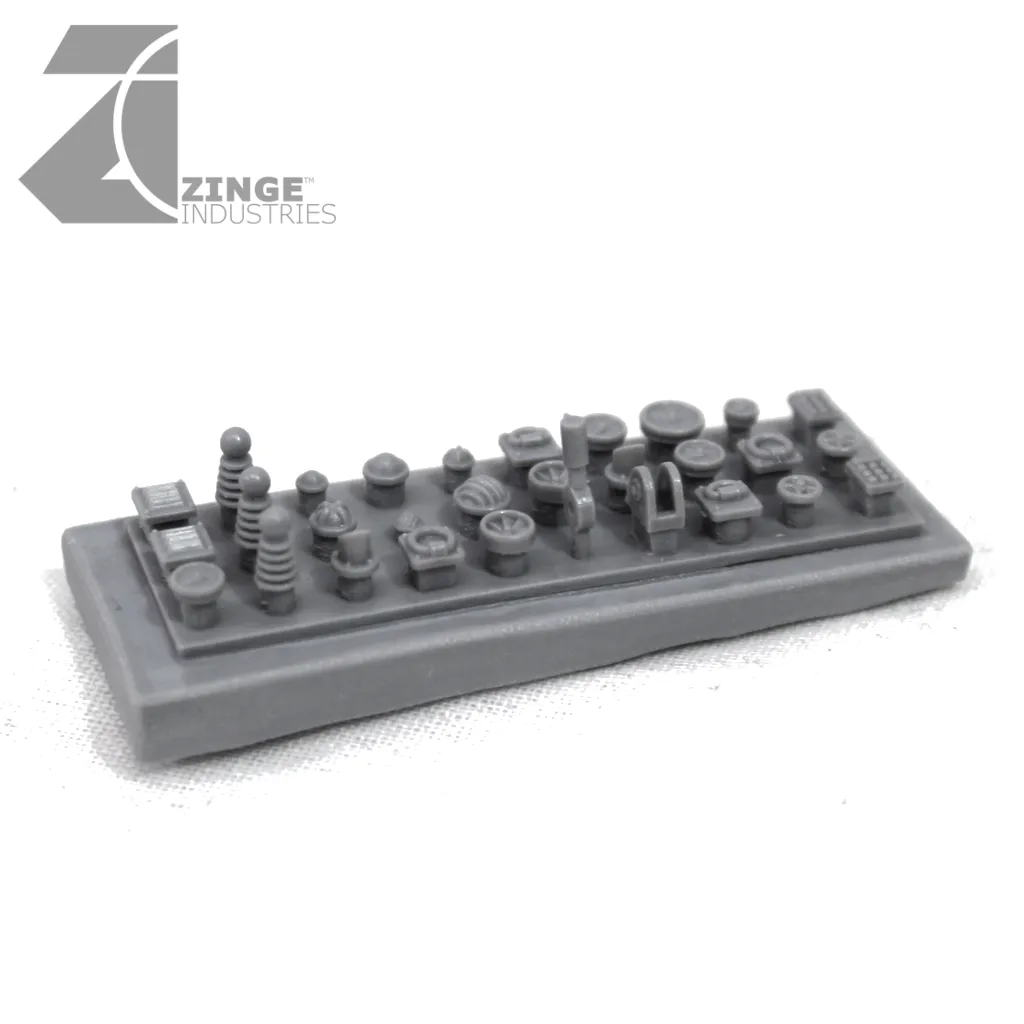Mad Scientist Bits Sprue - Basing Detail Models