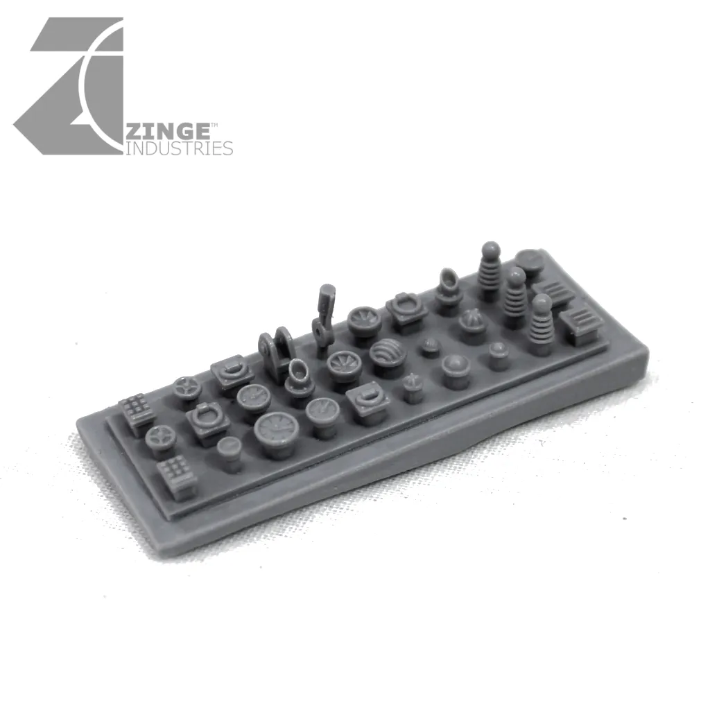 Mad Scientist Bits Sprue - Basing Detail Models