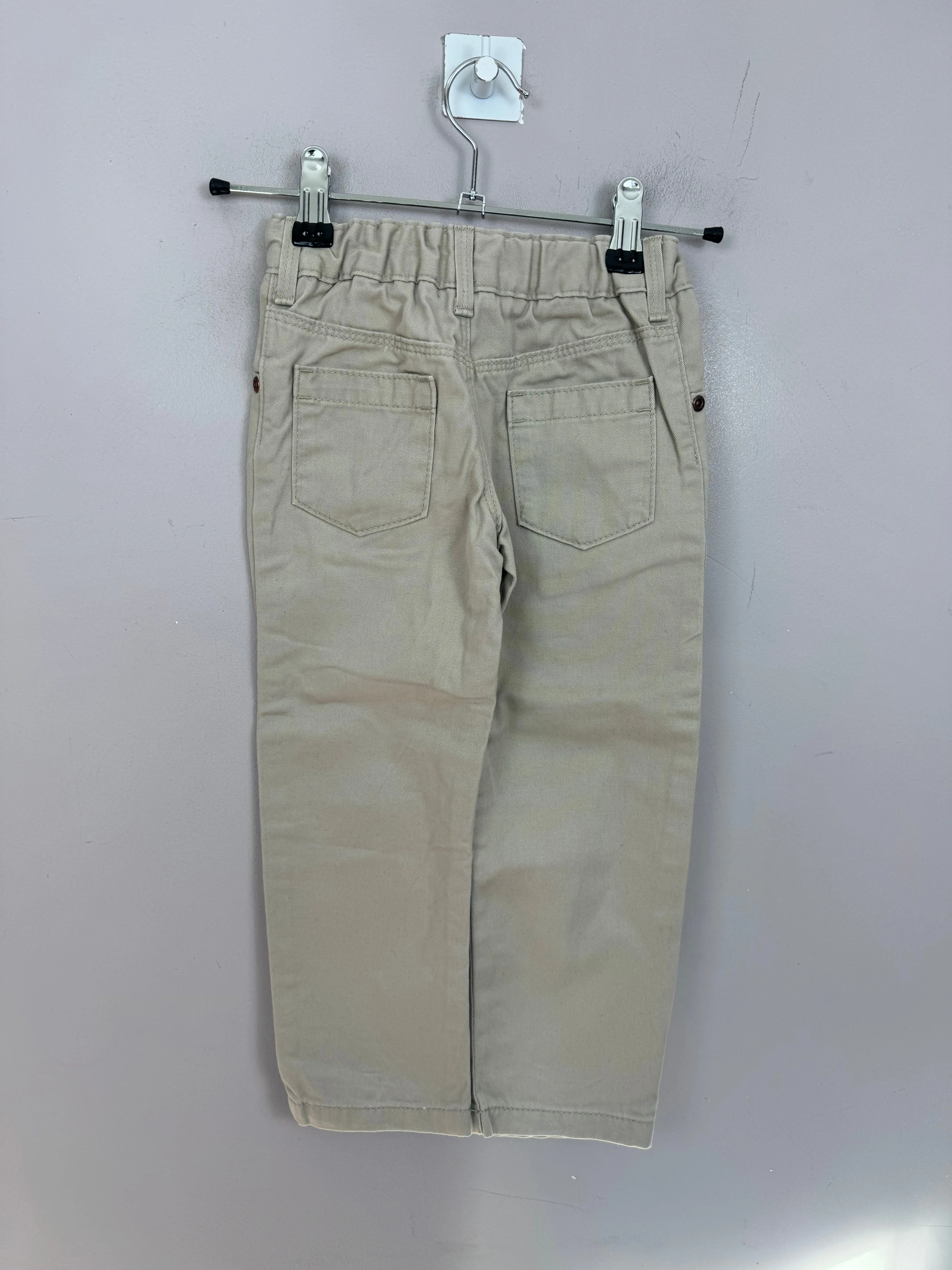 M&S Cream Chinos 2-3y