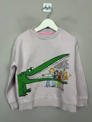 M&S Roald Dahl Crocodile Sweatshirt 5-6y