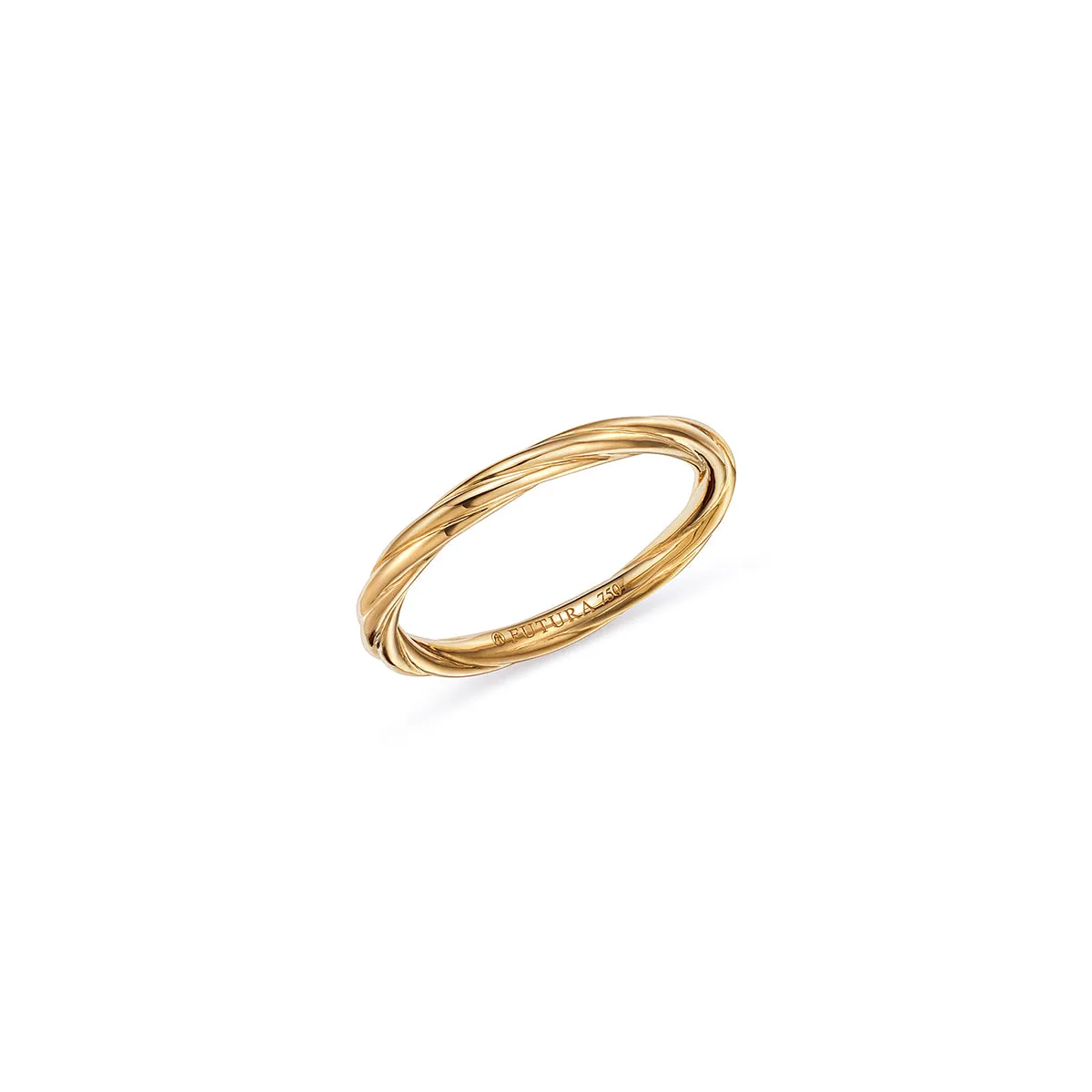 Mare Twisted Stacking Ring