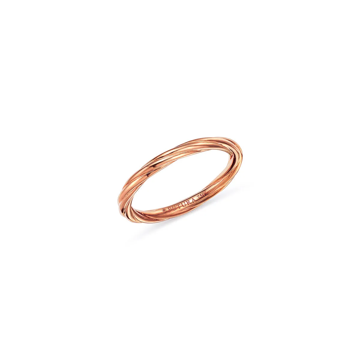 Mare Twisted Stacking Ring