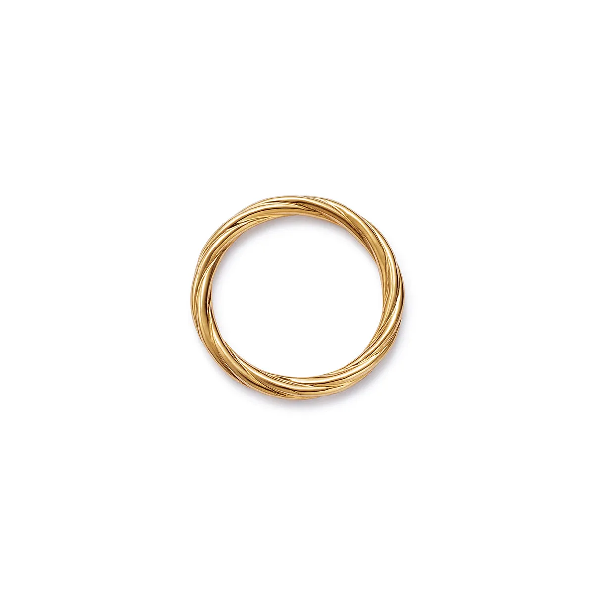 Mare Twisted Stacking Ring