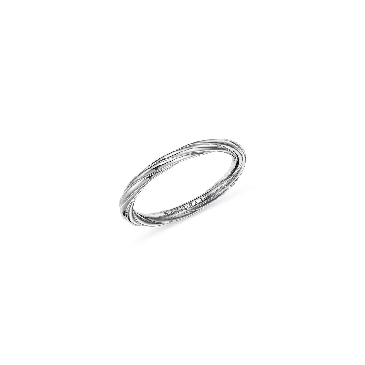 Mare Twisted Stacking Ring