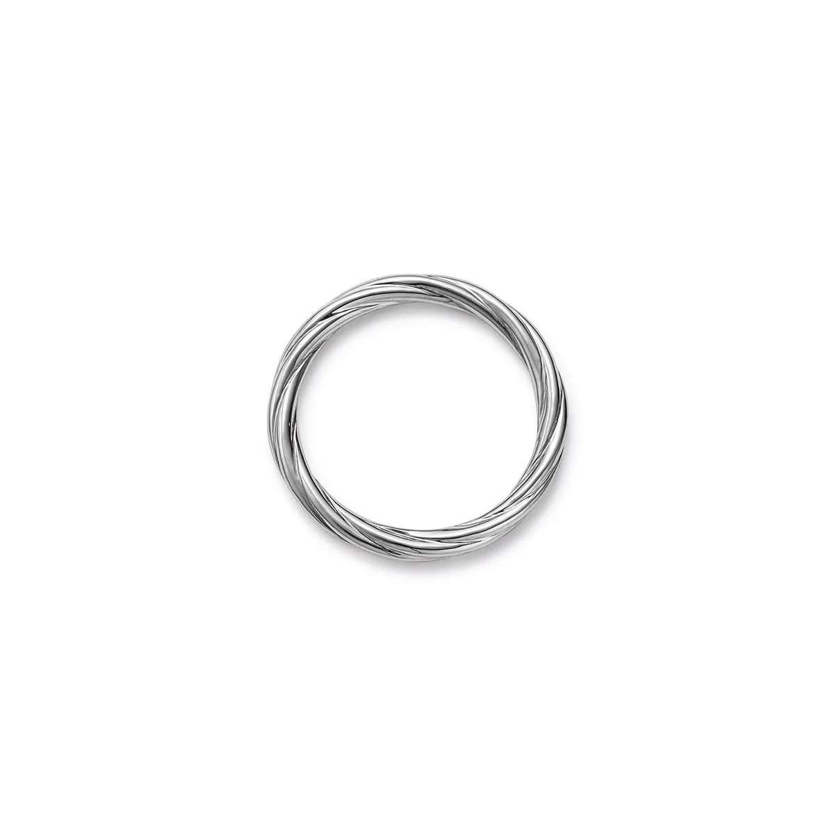 Mare Twisted Stacking Ring