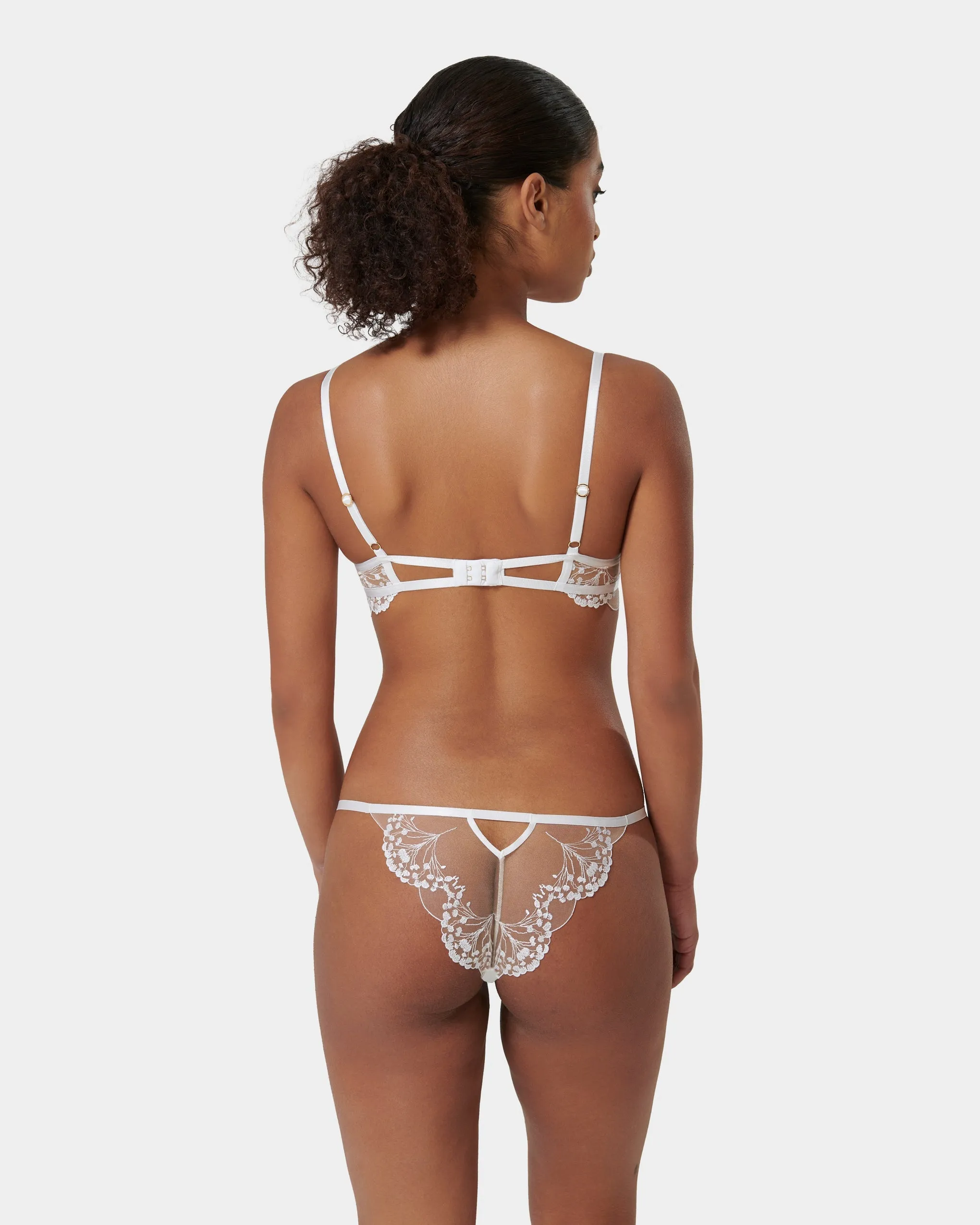 Marisa Panty White/Sheer