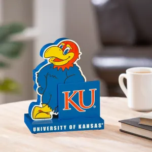 Mascot Statue, with Logo, University of Kansas,84996mdf
