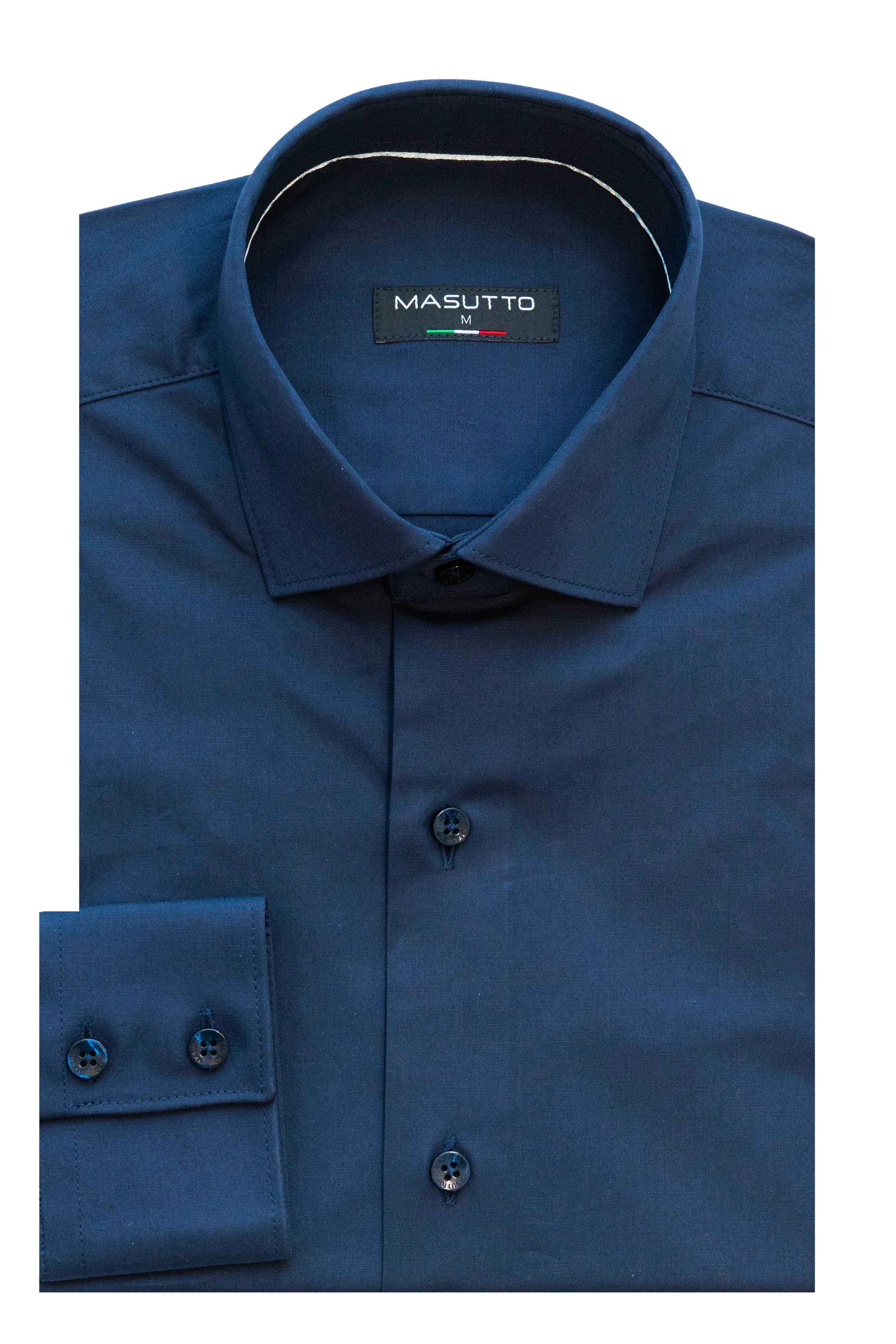 MASUTTO BH/92 LONG SLEEVE BUTTON DOWN SHIRT