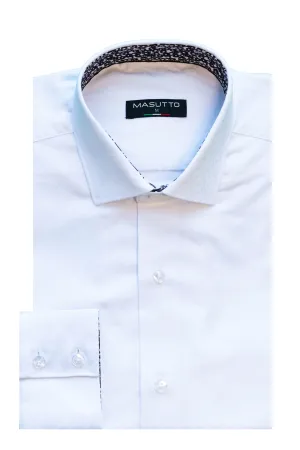MASUTTO JAVI/05 LONG SLEEVE BUTTON DOWN SHIRT