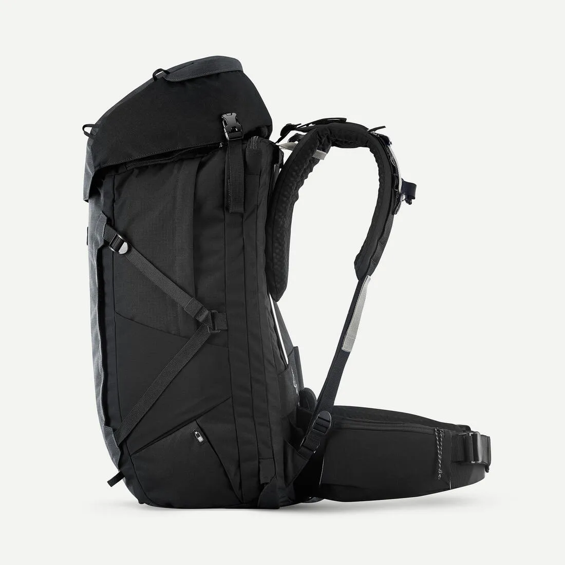 Men’s travel and trekking backpack with suitcase opening 50   6 L - Travel 900