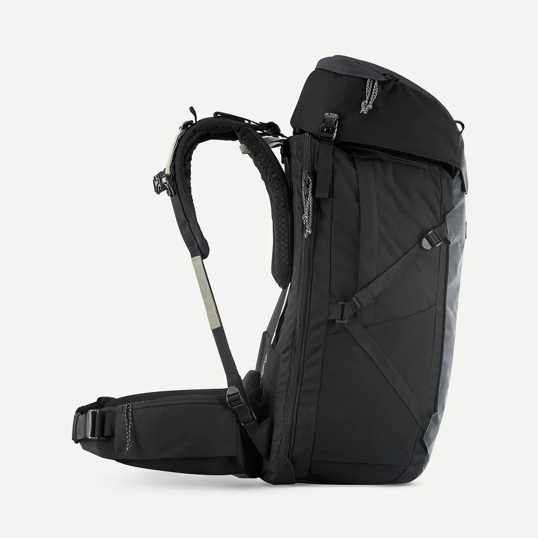 Men’s travel and trekking backpack with suitcase opening 50   6 L - Travel 900