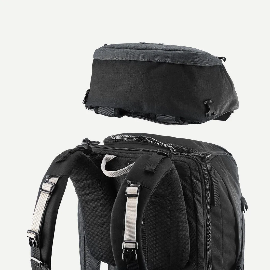 Men’s travel and trekking backpack with suitcase opening 50   6 L - Travel 900