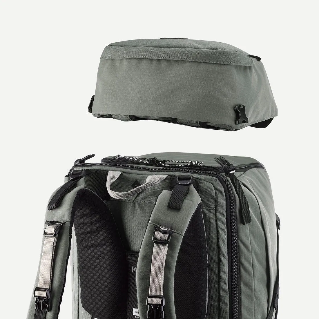 Men’s travel trekking rucksack with suitcase opening 70 6 litre - Travel 900