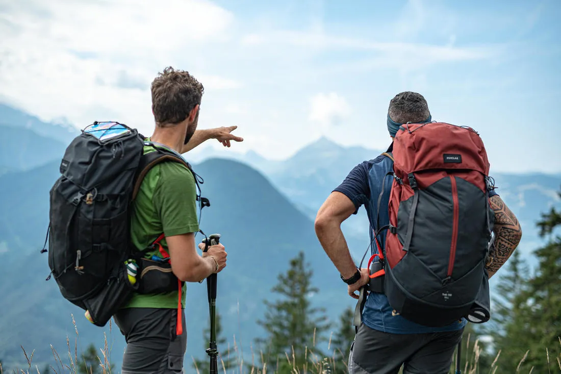 Men's Trekking Backpack 70 L - MT100 EASYFIT