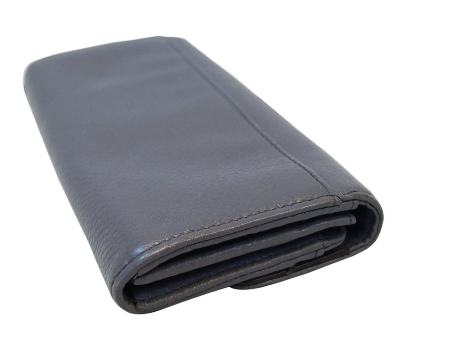 MICHAEL KORS Jet Set Slim Flap Gray Wallet - Sale