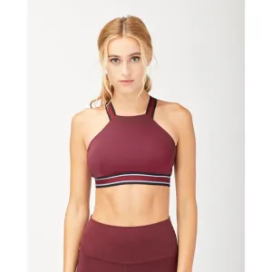 MICHI Speed Sports Bra Wine Sz XS