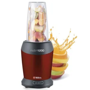 Milex Nutri1200 8-in-1 Nutritional Blender Red MNM003RD