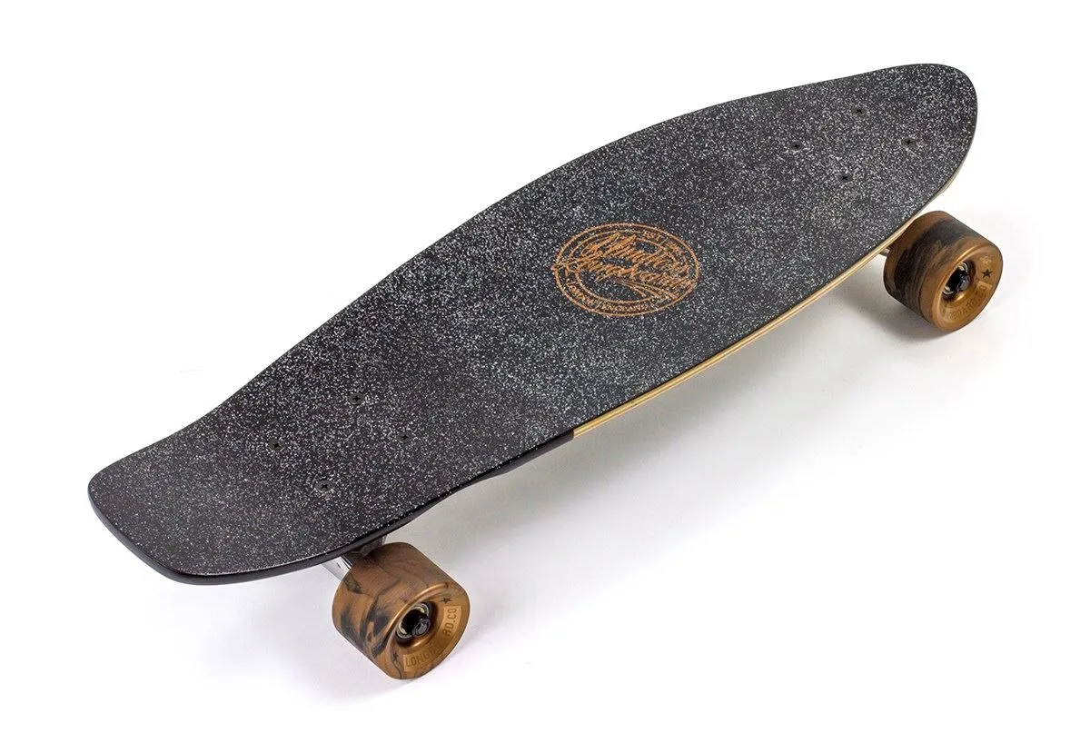 Mindless Stained Daily III Black Cruiser Skateboard - 7" x 24"