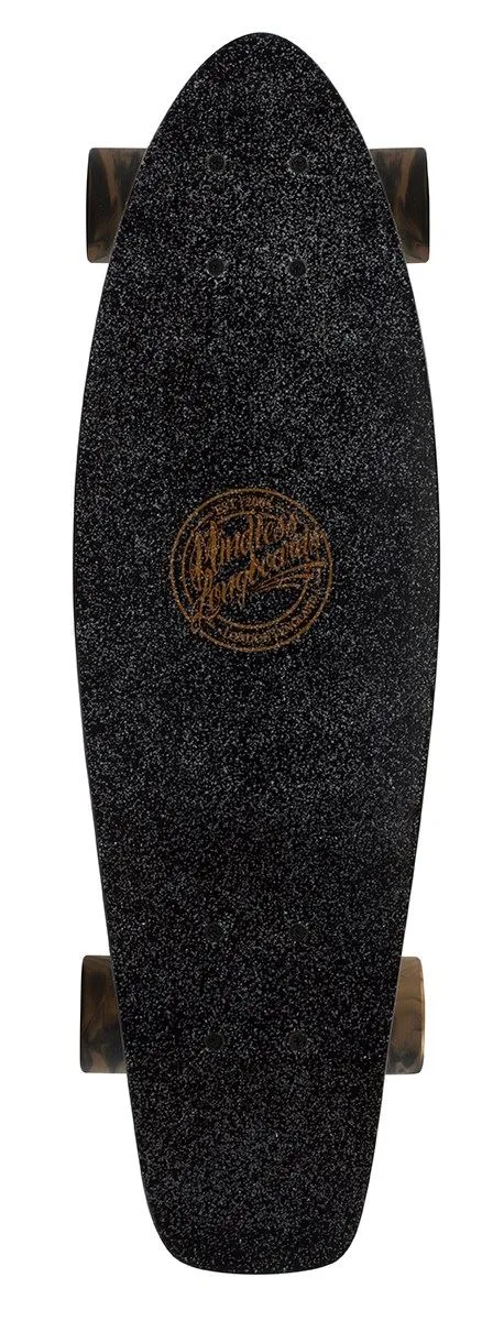 Mindless Stained Daily III Black Cruiser Skateboard - 7" x 24"