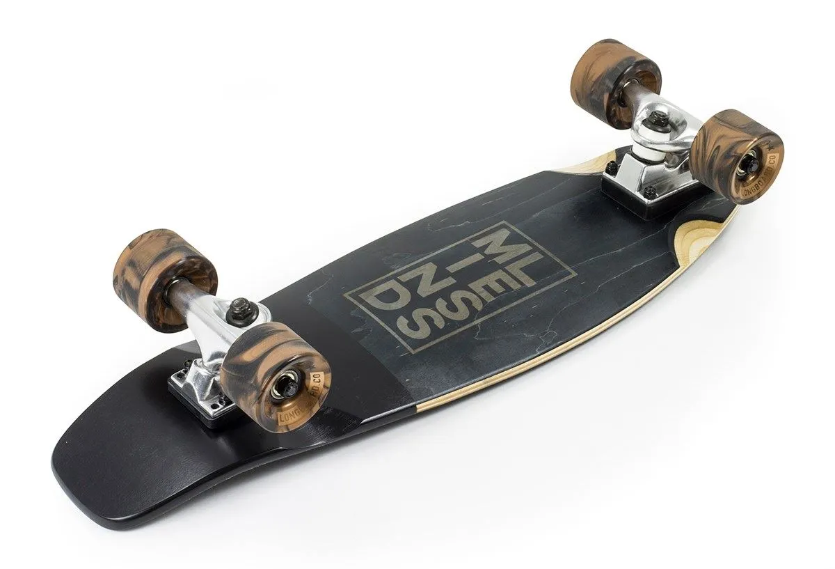 Mindless Stained Daily III Black Cruiser Skateboard - 7" x 24"