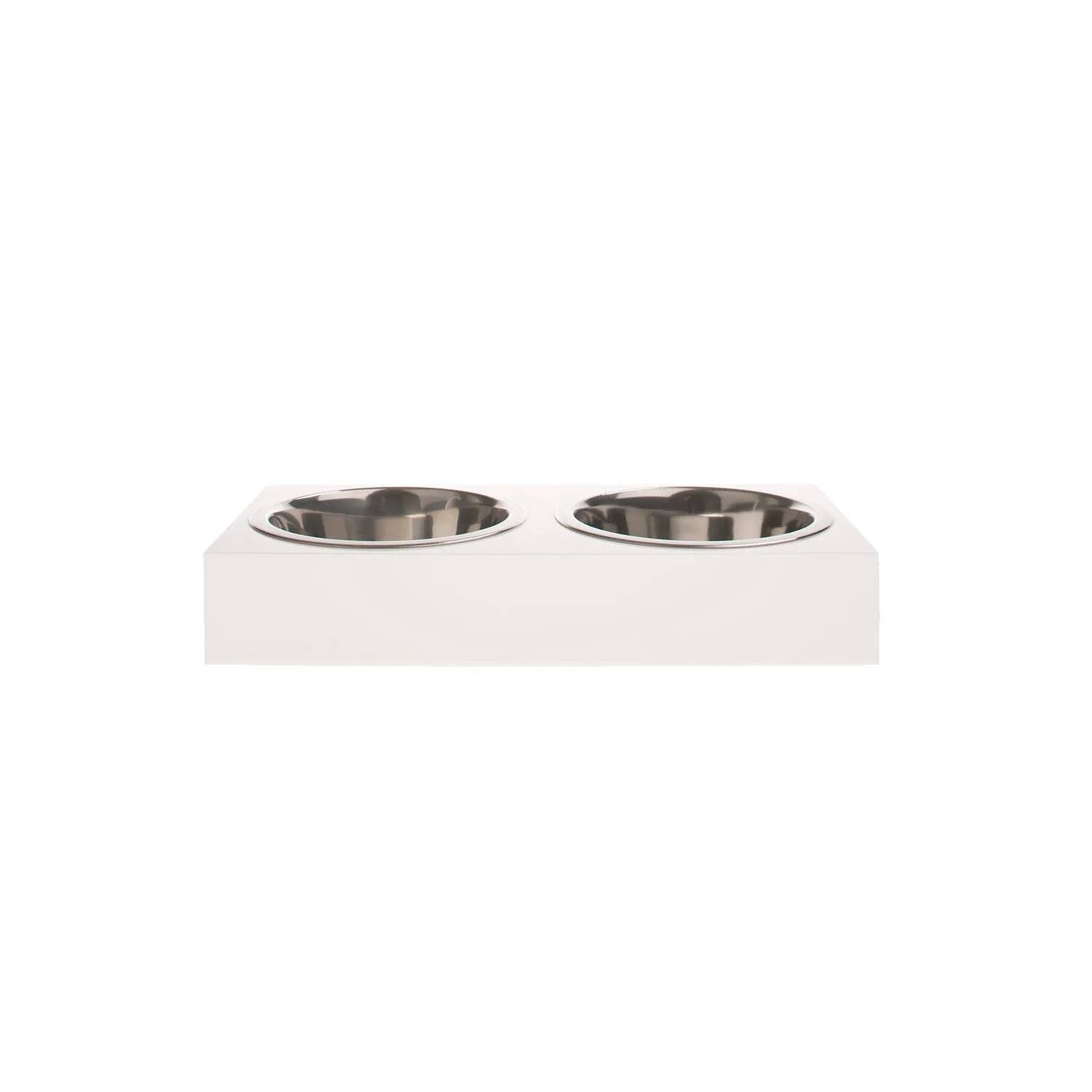 Mini Double Acrylic Dog Bowl