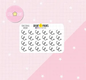 Mini Sheets - Functional Arrows Planner Stickers