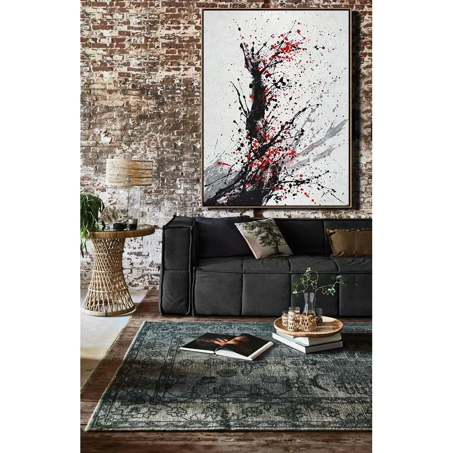 Minimal Art Drip Painting DH26B