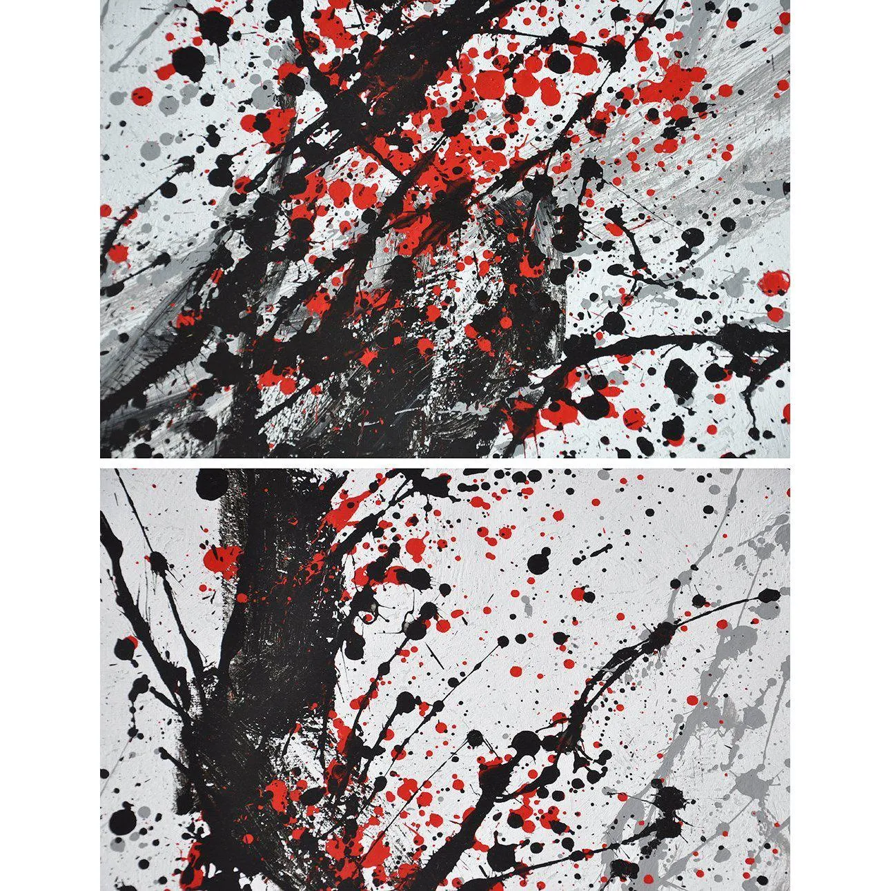 Minimal Art Drip Painting DH26B