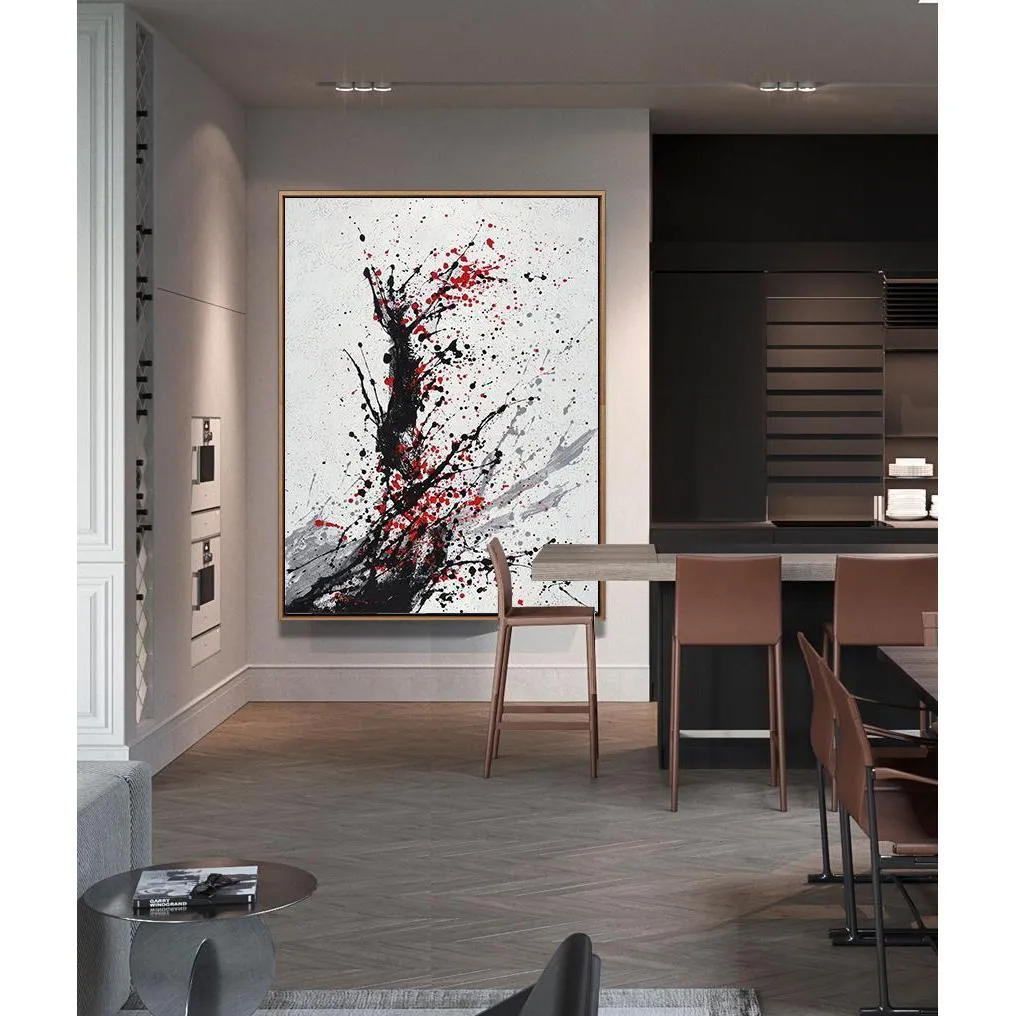 Minimal Art Drip Painting DH26B