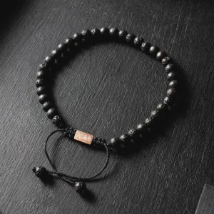 Minimal Collection - 4mm Lava Stone Bead Bracelet