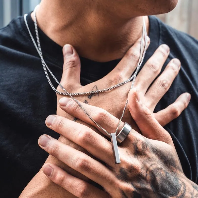 Minimal Cuban Chain - Solid 925 Sterling Silver