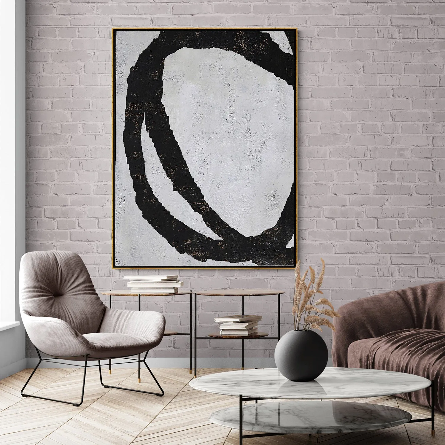 Minimal Geometric Art H100V