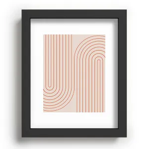 Minimal Line Curvature Coral 2 Recessed Framing Rectangle