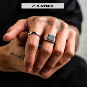 Minimal Ring Set - Silver