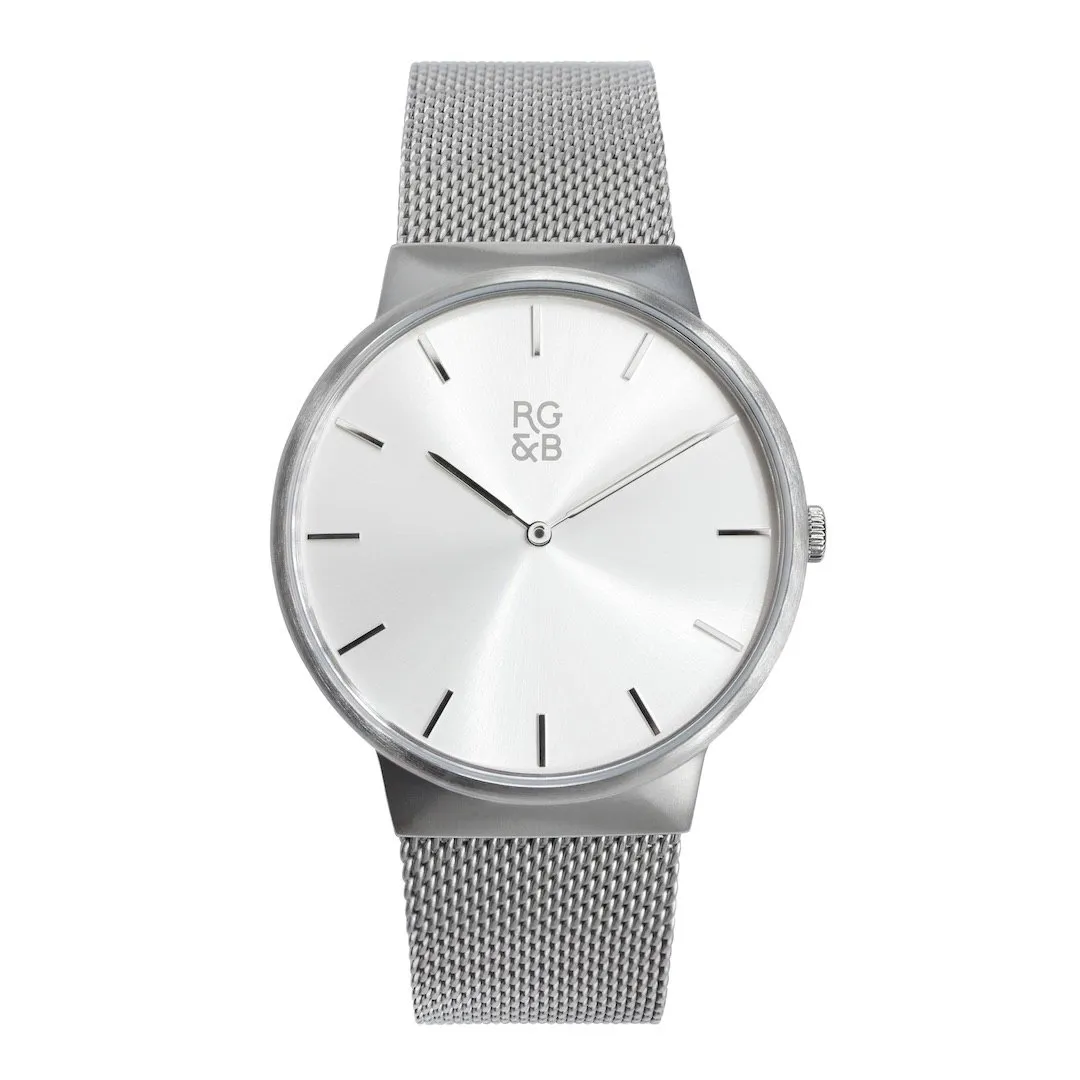 Minimal Silver Watch - M2