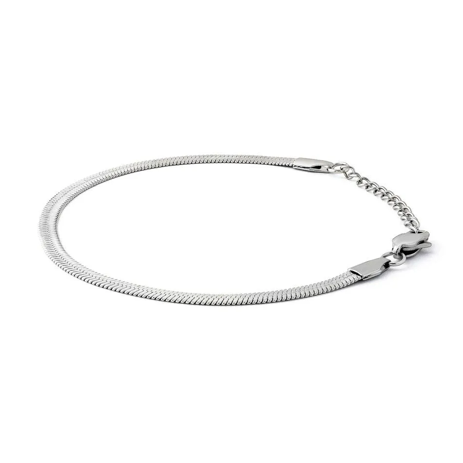 Minimal Snake Chain Bracelet
