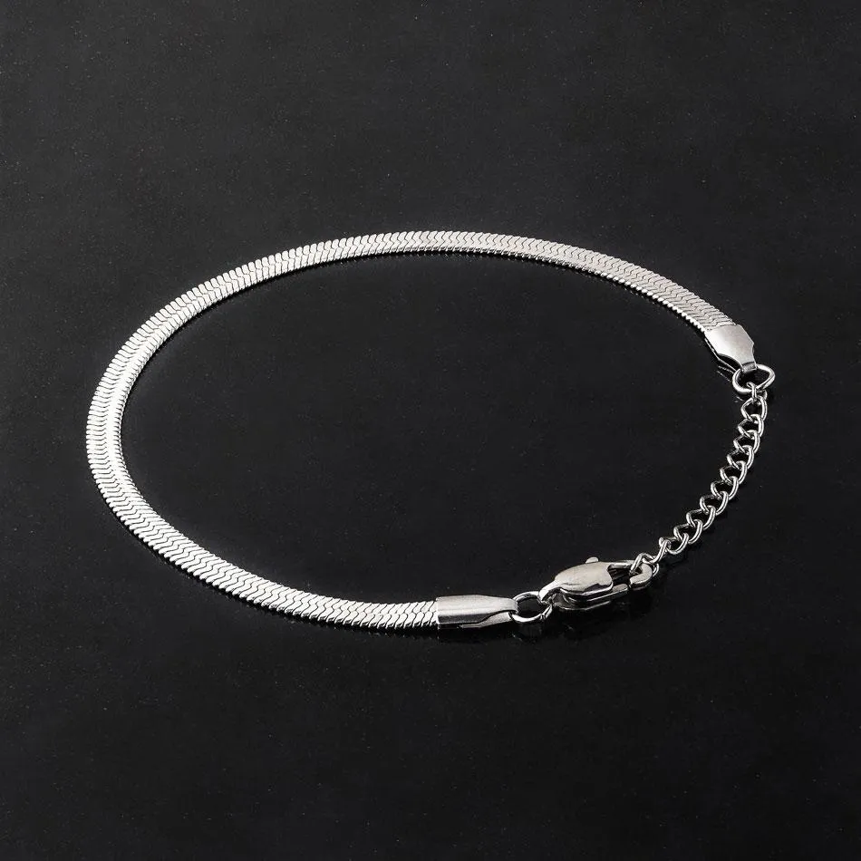 Minimal Snake Chain Bracelet