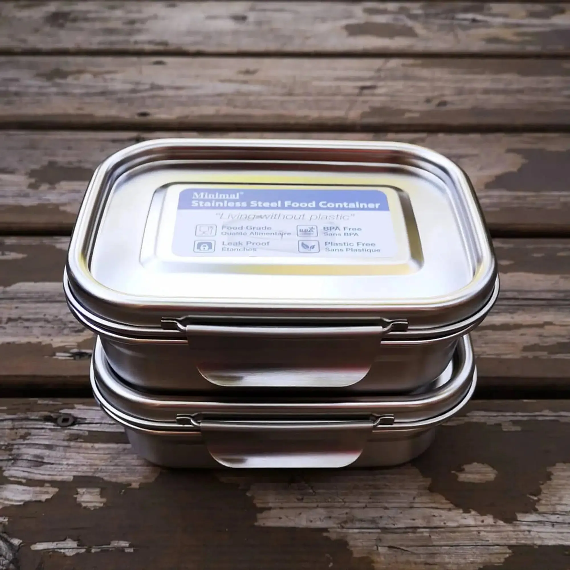 Minimal Stainless Steel Lunch Box