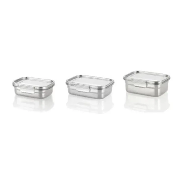 Minimal Stainless Steel Lunch Box
