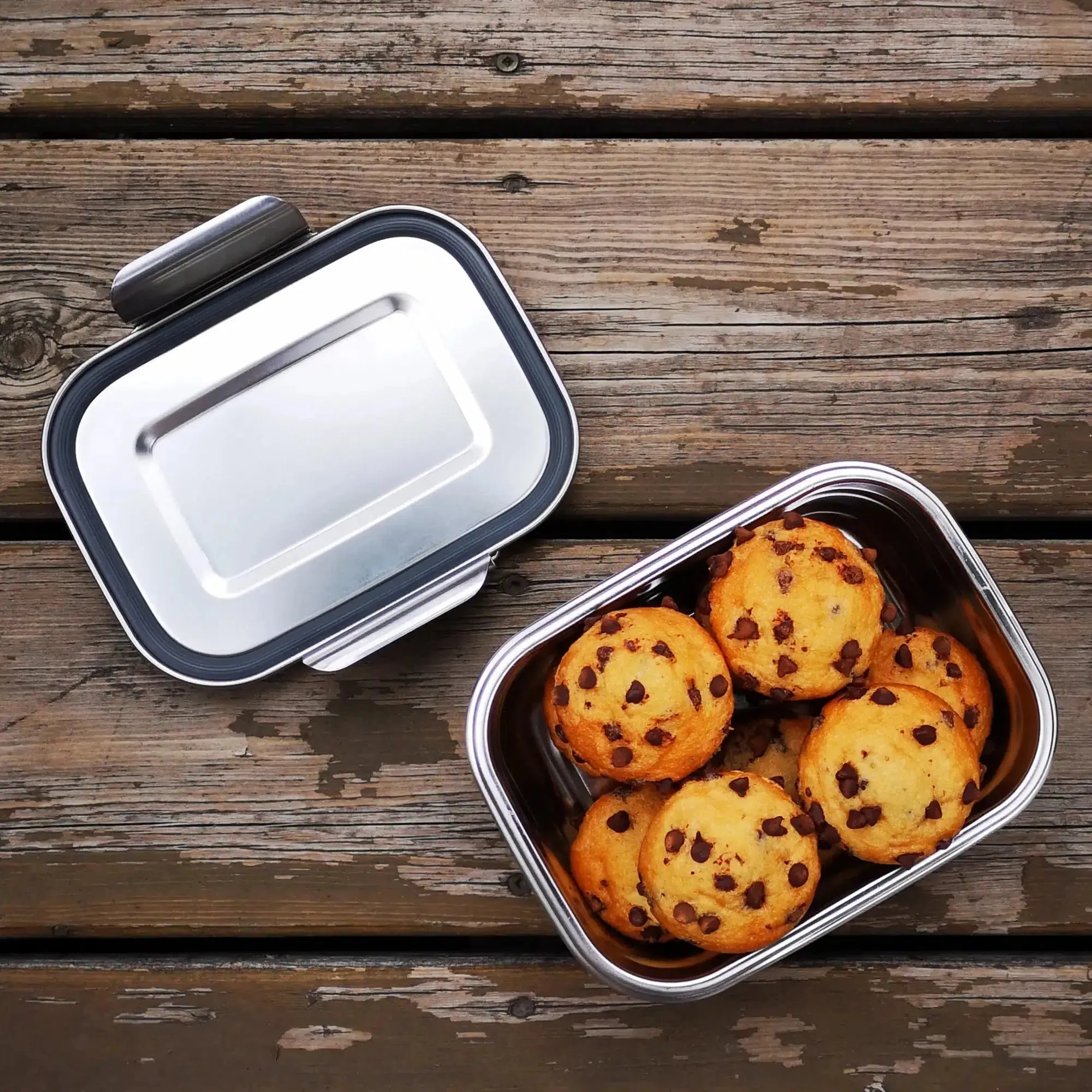 Minimal Stainless Steel Lunch Box