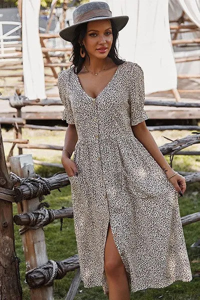 Miss Sparkling Leopard dress