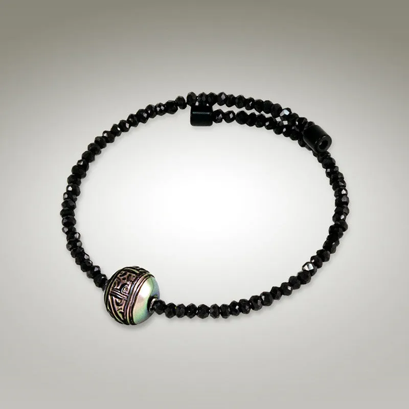 Moana Chic - Black Spinel Bracelet